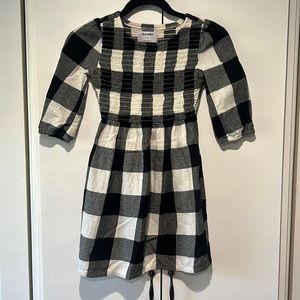 Girls plaid dress buffalo check